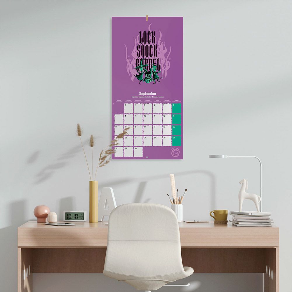 Wall Calendar 2026 30X30cm DISNEY The Nightmare Before Christmas