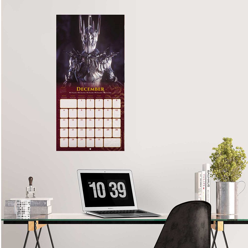 Wall Calendar 2027 30X30cm THE LORD OF THE RINGS