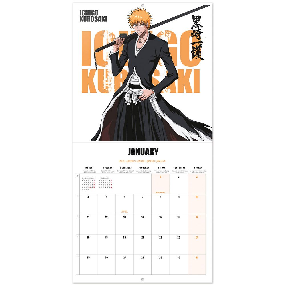 Ημερολόγιο Τοίχου 16 Μηνών 2027 30X30εκ BLEACH