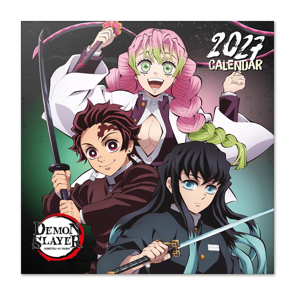 Wall Calendar 2027 30X30cm DEMON SLAYER Swordsmith Village
