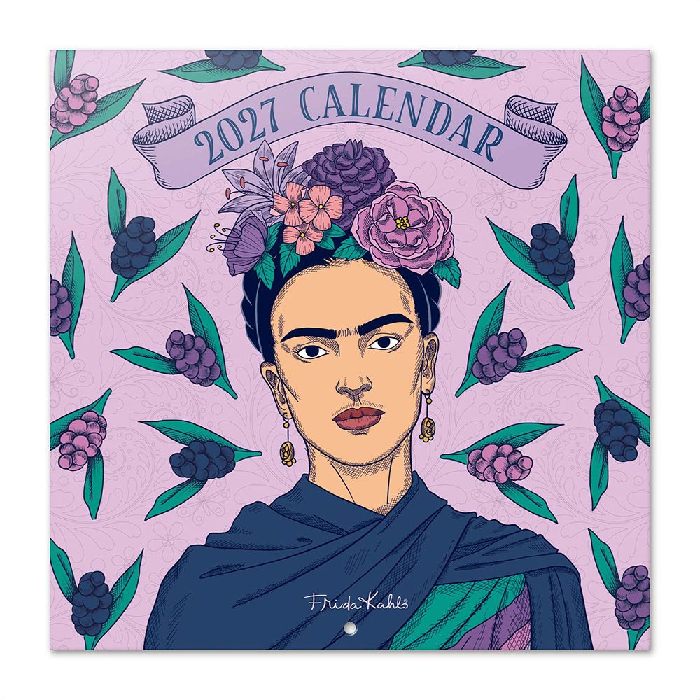 Wall Calendar 2027 30X30cm FRIDA KAHLO