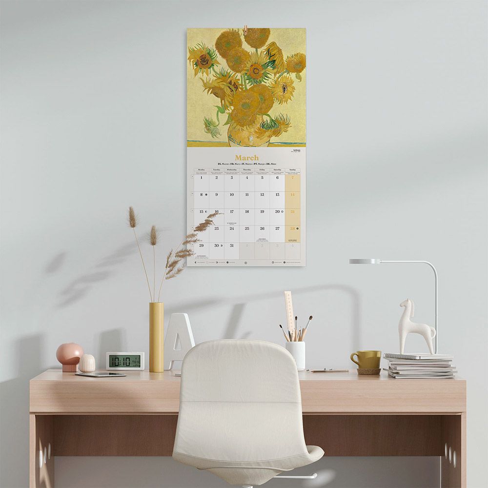 Wall Calendar 2027 30X30cm VAN GOGH