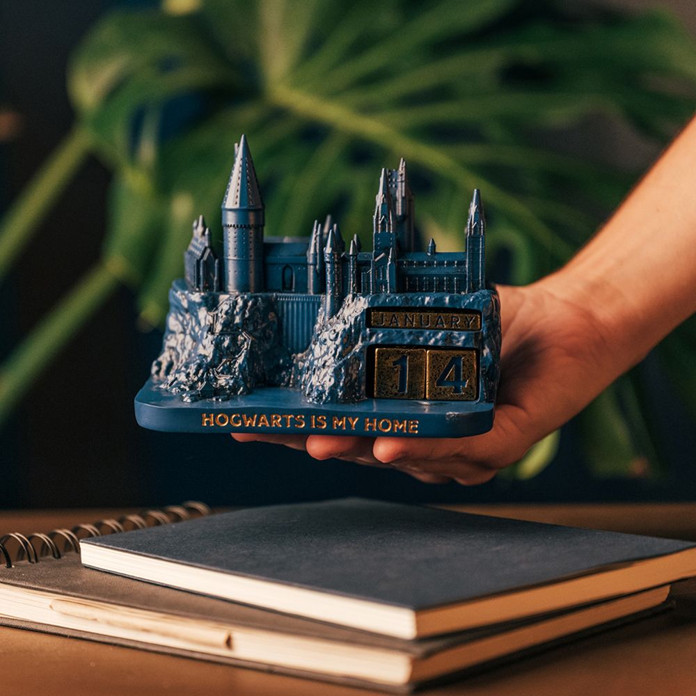 Perpetual 3D Calendar HARRY POTTER Hogwarts