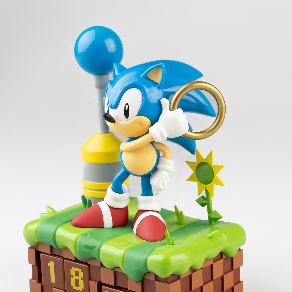 Perpetual 3D Calendar 16cm SONIC THE HEDGEHOG