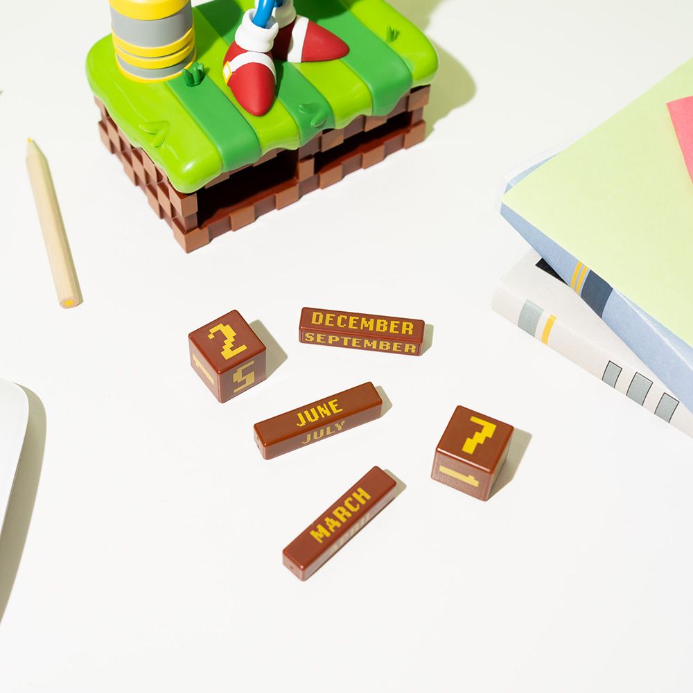 Perpetual 3D Calendar 16cm SONIC THE HEDGEHOG