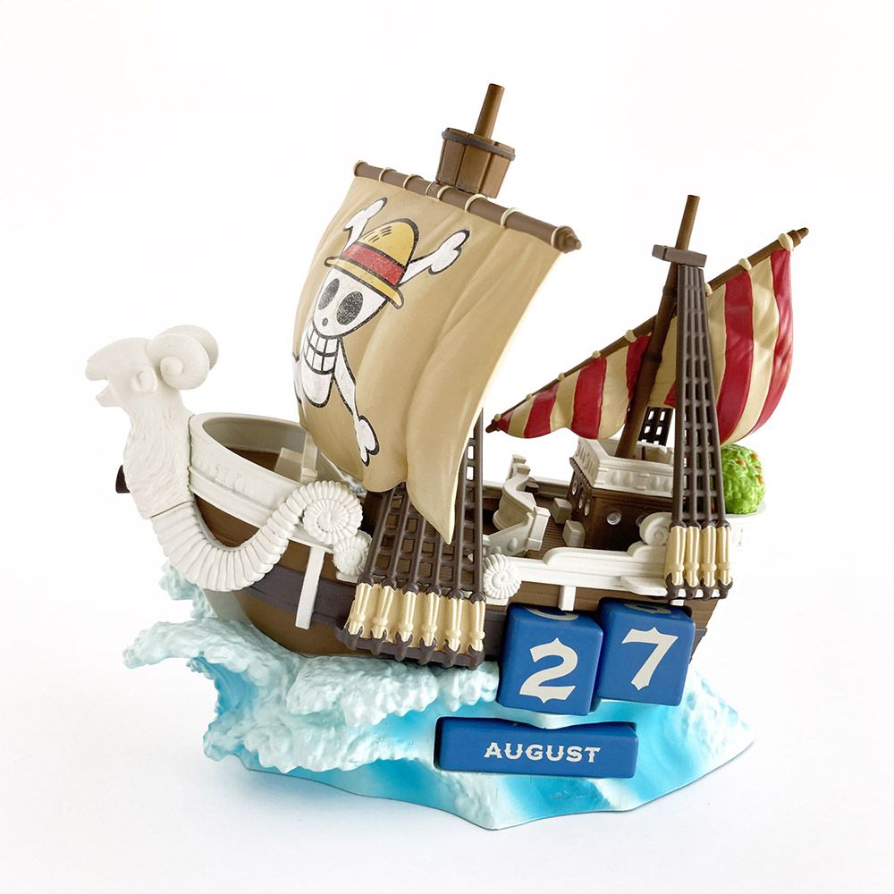 Perpetual 3D Calendar 16cm NETFLIX ONE PIECE Going Merry