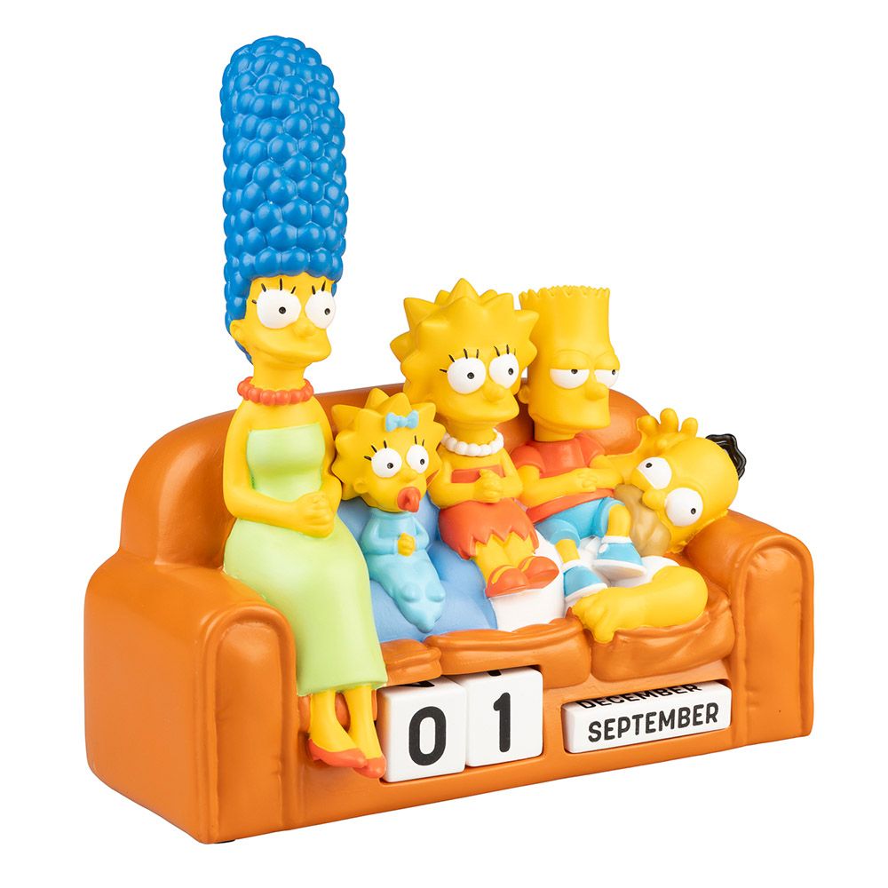Perpetual 3D Calendar 12cm THE SIMPSONS