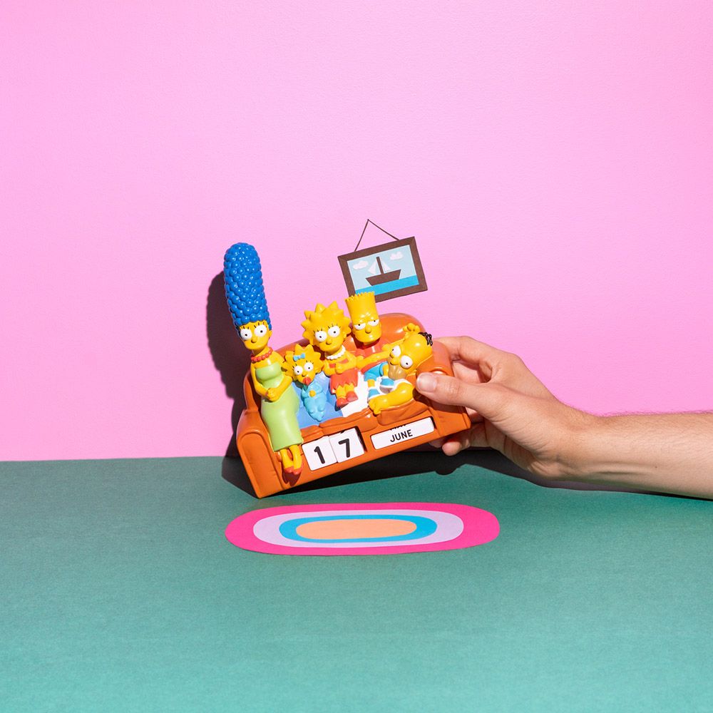 Perpetual 3D Calendar 12cm THE SIMPSONS