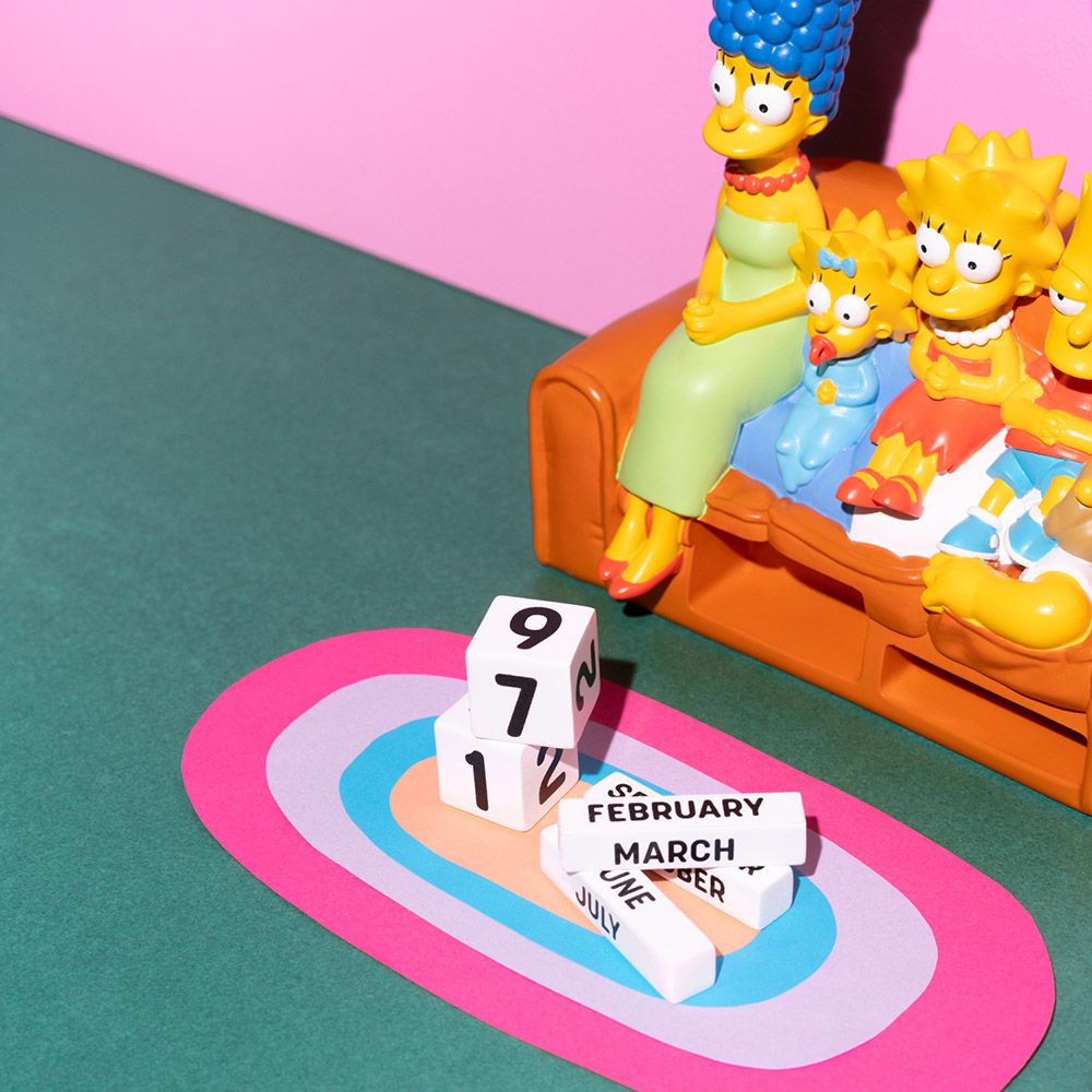 Perpetual 3D Calendar 12cm THE SIMPSONS