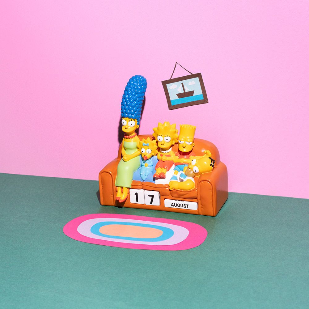 Perpetual 3D Calendar 12cm THE SIMPSONS