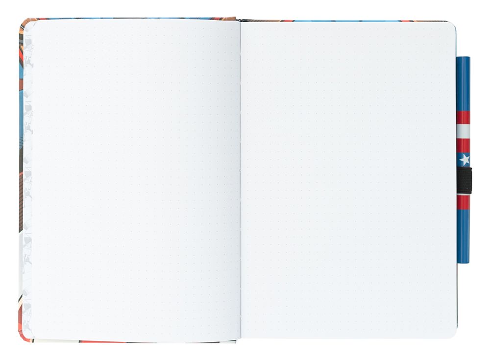 Premium Notebook A5 MARVEL CAPTAIN AMERICA Uniform