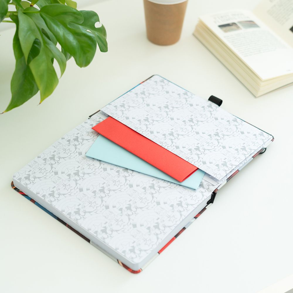 Premium Notebook A5 MARVEL CAPTAIN AMERICA Uniform