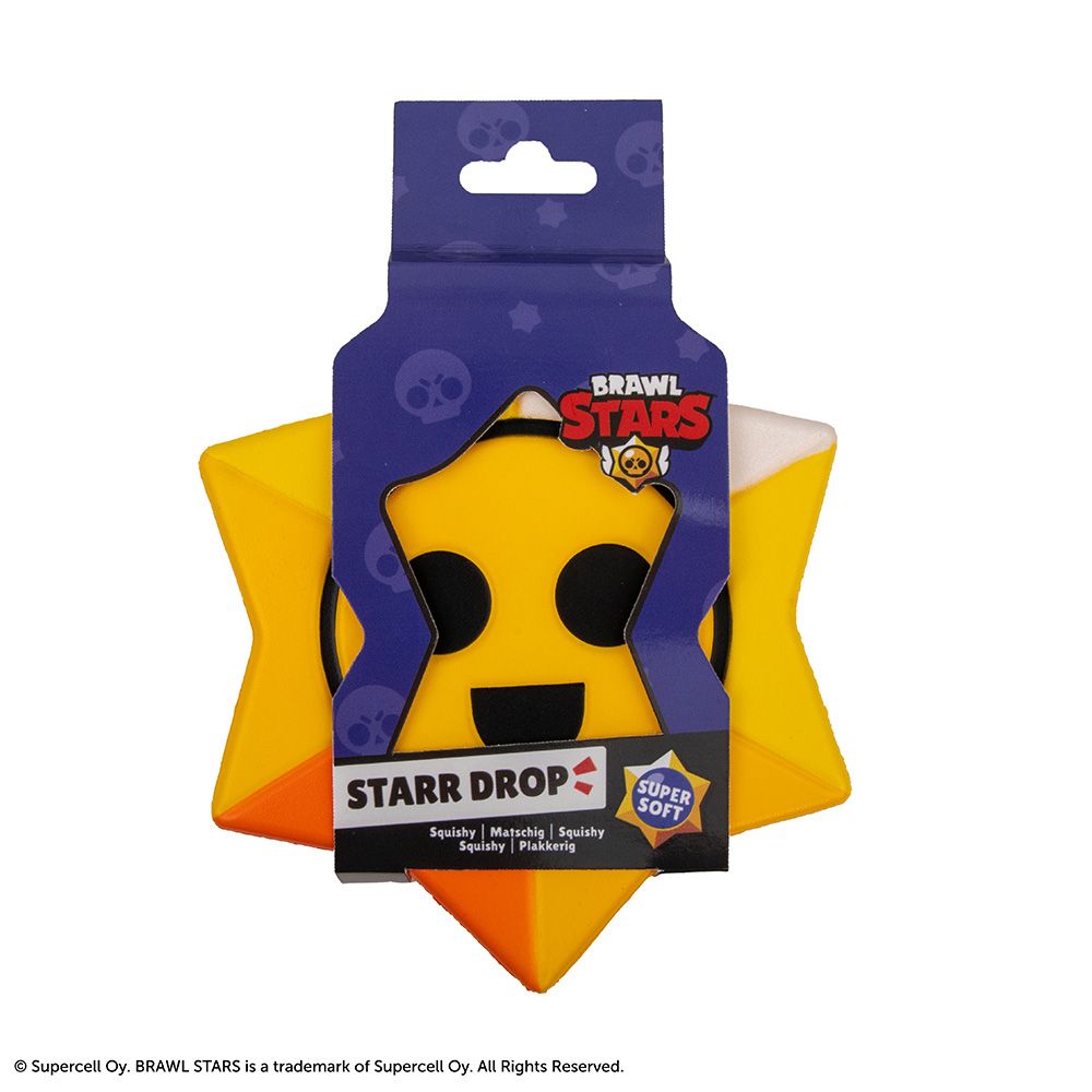 Squishy BRAWL STARS Starr Drop 11X12.6X2.5 cm