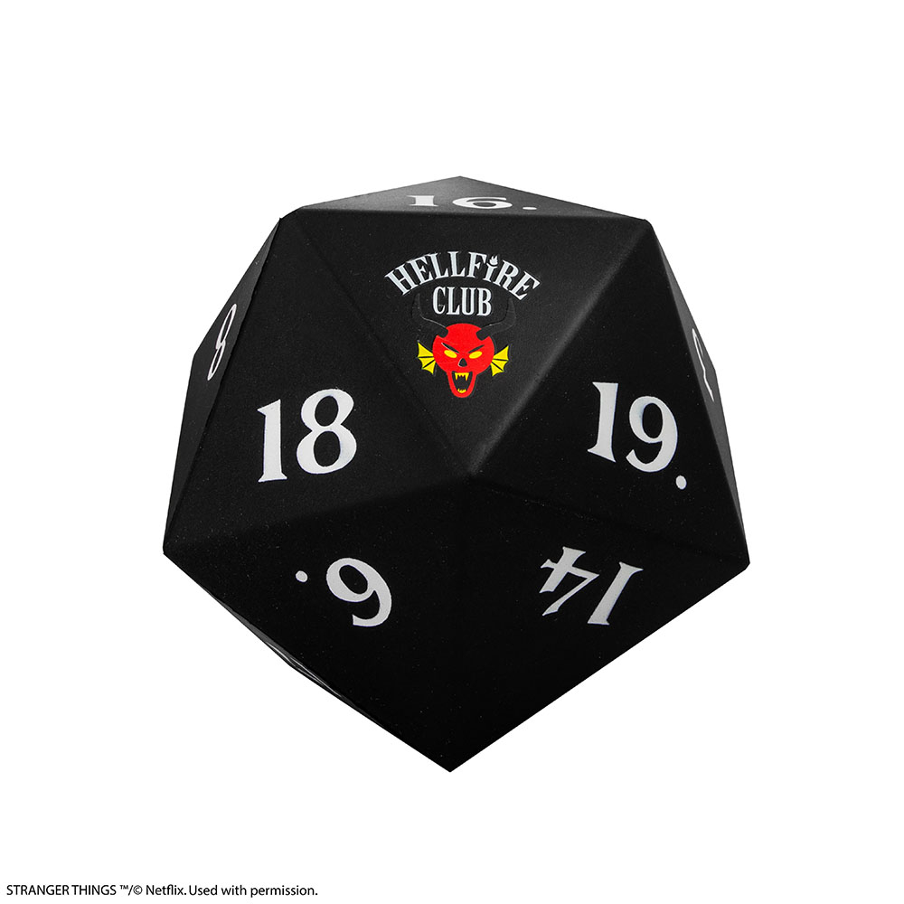 Squishy Hellfire Club Dice STRANGER THINGS 15X12.7X12.2 cm
