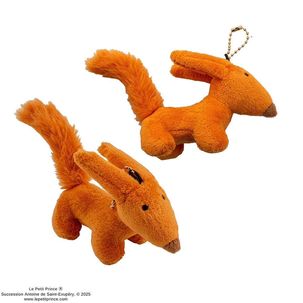 Μπρελόκ Λούτρινο σε Μπάλλα Κρεμαστή THE LITTLE PRINCE The Fox