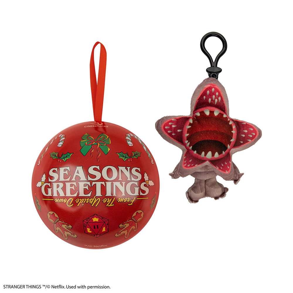 Μπρελόκ Λούτρινο σε Μπάλλα Κρεμαστή STRANGER THINGS Demogorgon