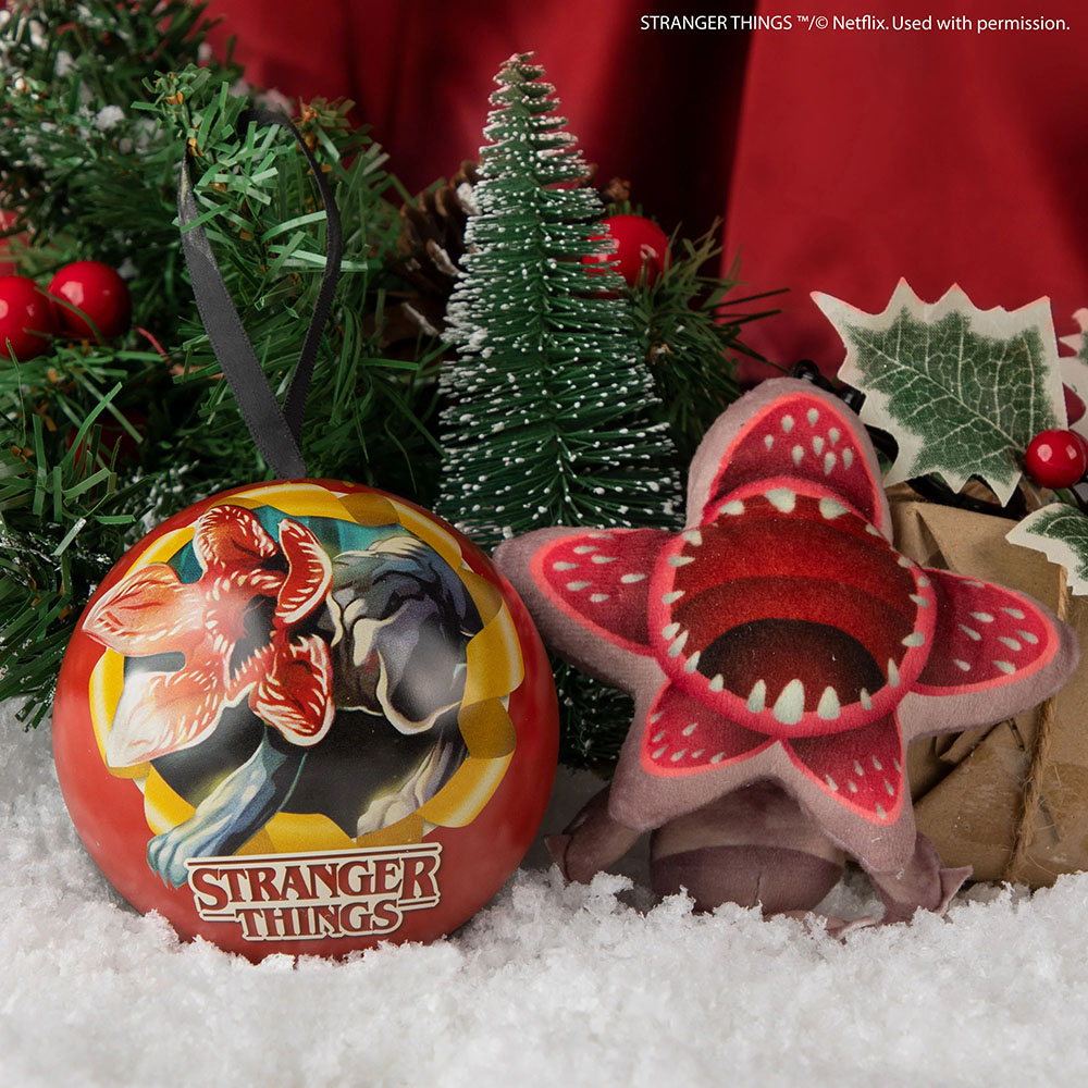 Μπρελόκ Λούτρινο σε Μπάλλα Κρεμαστή STRANGER THINGS Demogorgon
