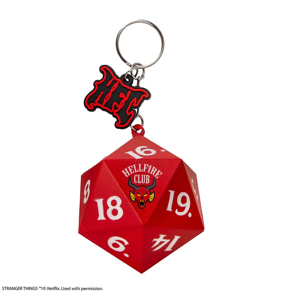 Squishy Keychain HFC Dice STRANGER THINGS
