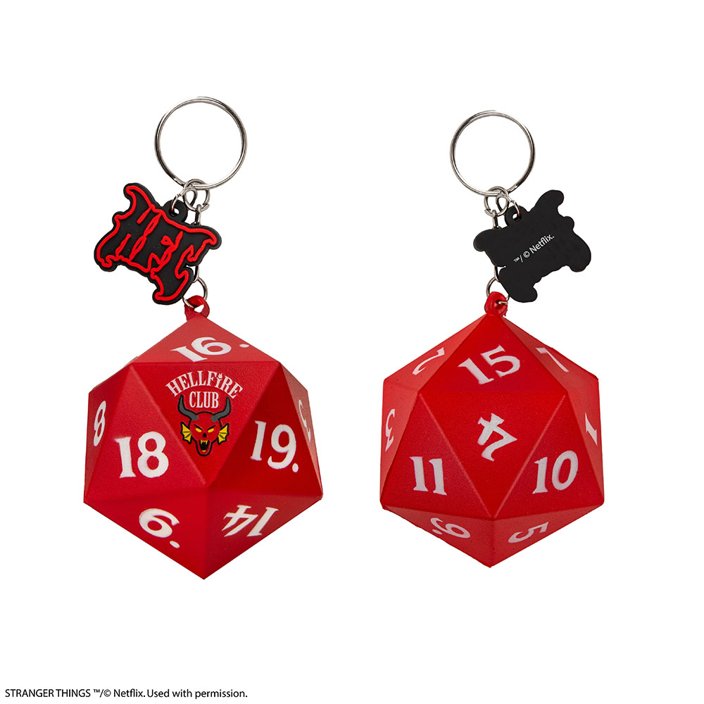Squishy Keychain HFC Dice STRANGER THINGS