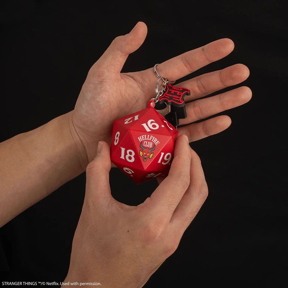 Squishy Keychain HFC Dice STRANGER THINGS