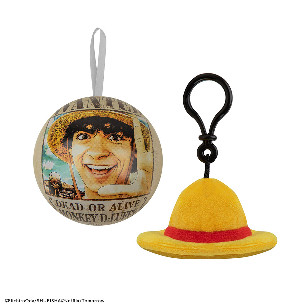 Μπρελόκ Λούτρινο NETFLIX ONE PIECE Straw Hat