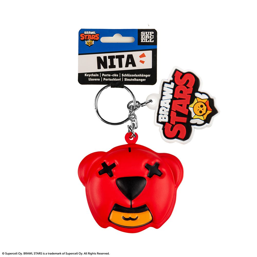 Squishy Μπρελόκ BRAWL STARS Nita