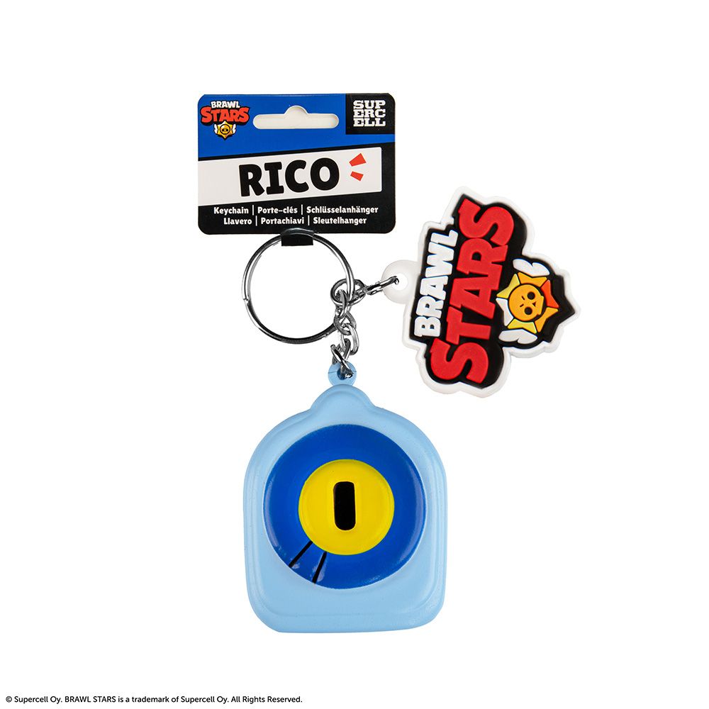 Squishy keyring BRAWL STARS Rico