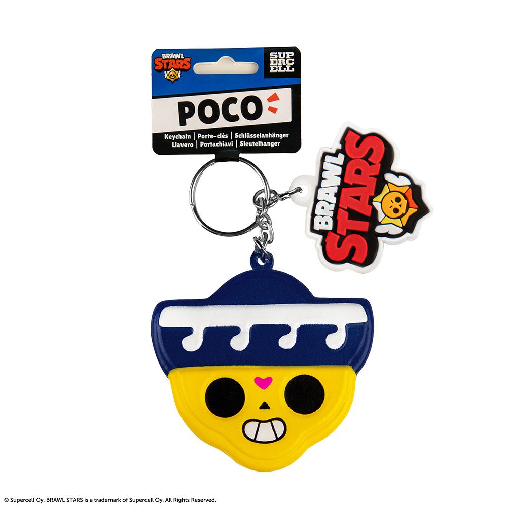 Squishy Μπρελόκ BRAWL STARS Poco