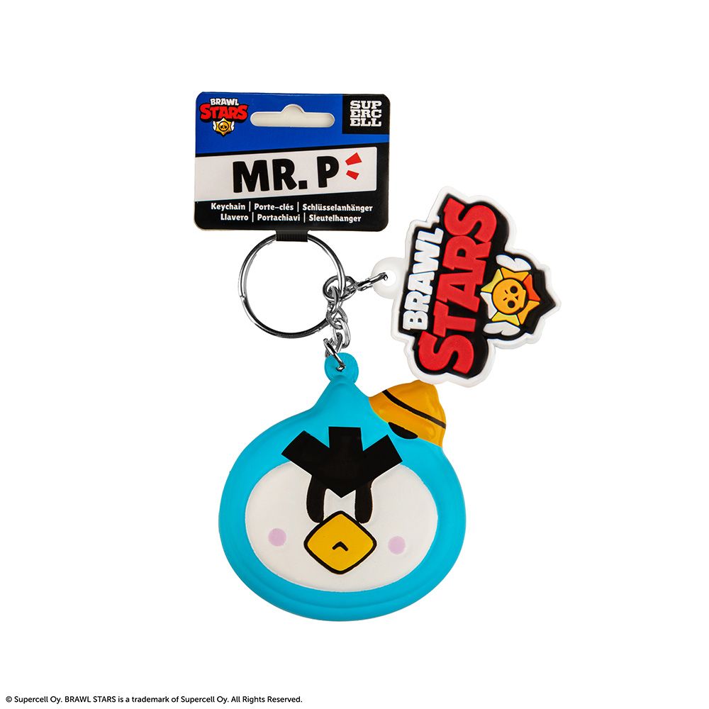 Squishy keyring BRAWL STARS Mr. P