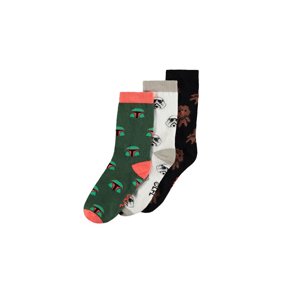 Sport Socks 3pcs 43/46 STAR WARS