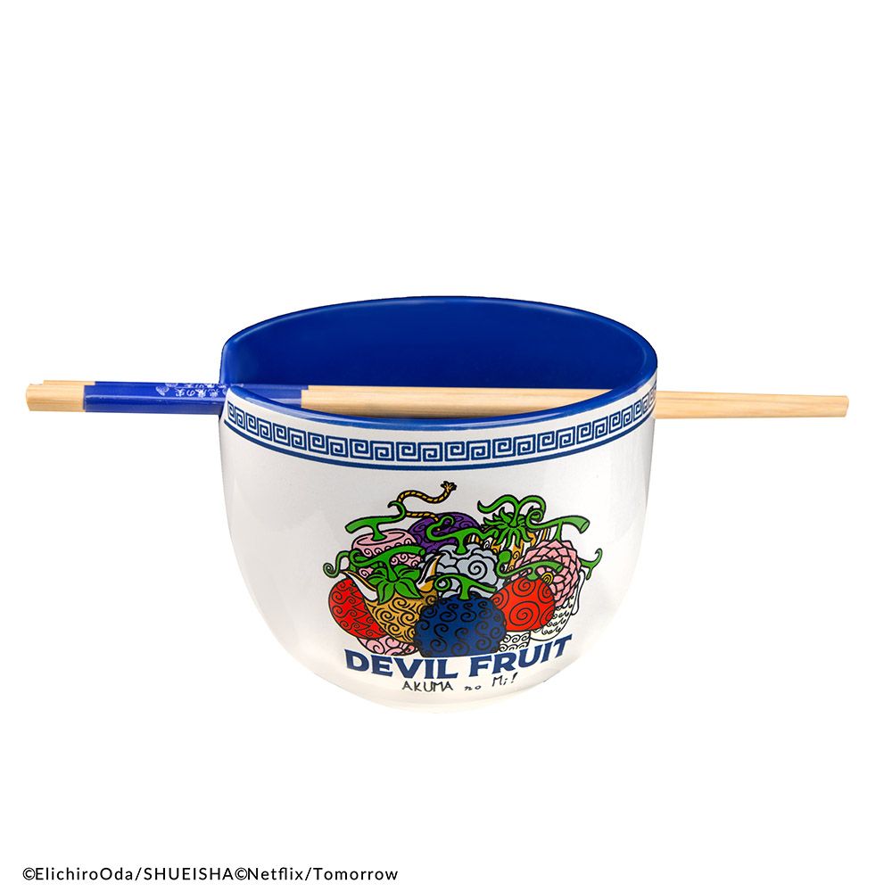 Ramen Bowl with Chopsticks NETFLIX ONE PIECE Devil Fruit