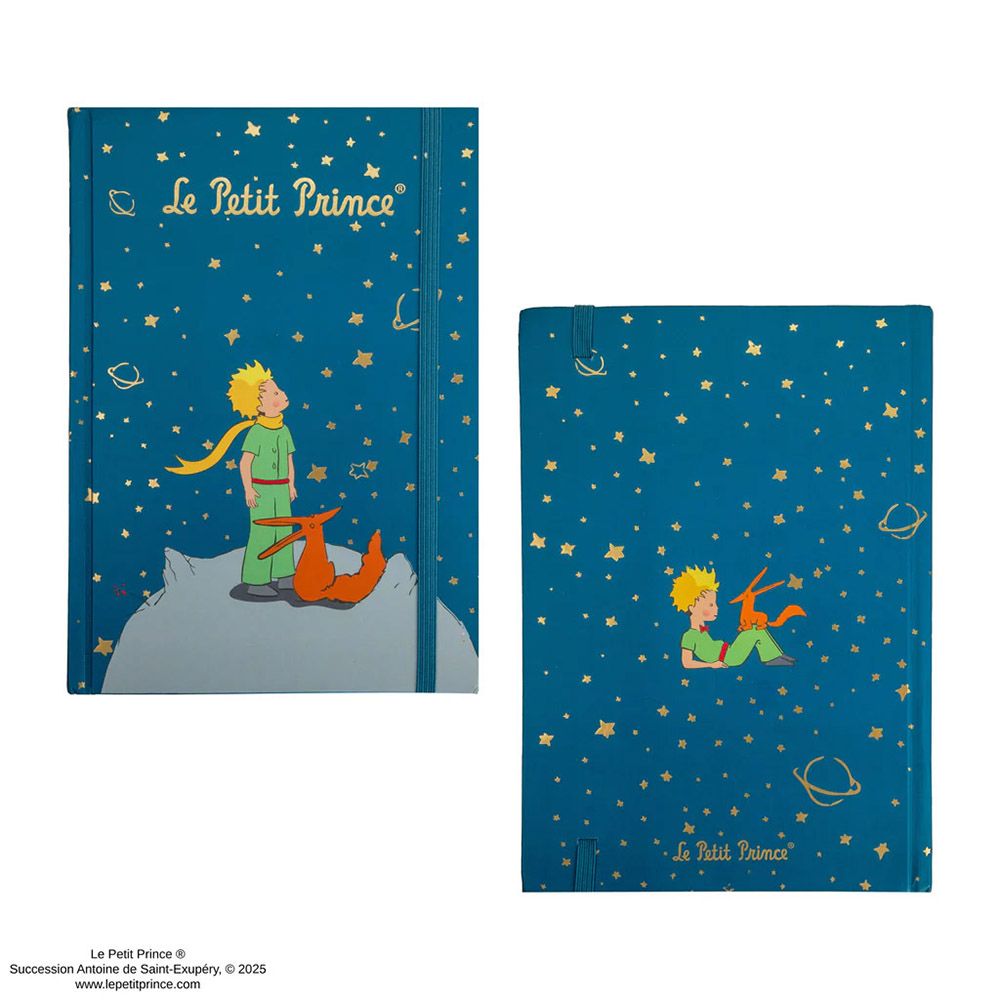 Premium Τετράδιο Α5 με Σκληρό Εξώφυλλο με Στυλό & Memo Pad THE LITTLE PRINCE