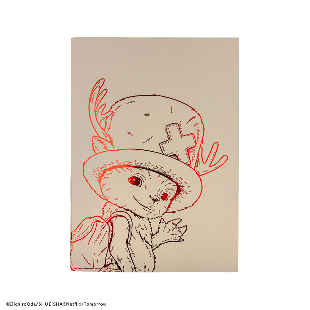Premium Τετράδιο Α5 με Μαλακό PU Εξώφυλλο ONE PIECE Chopper's Sketch