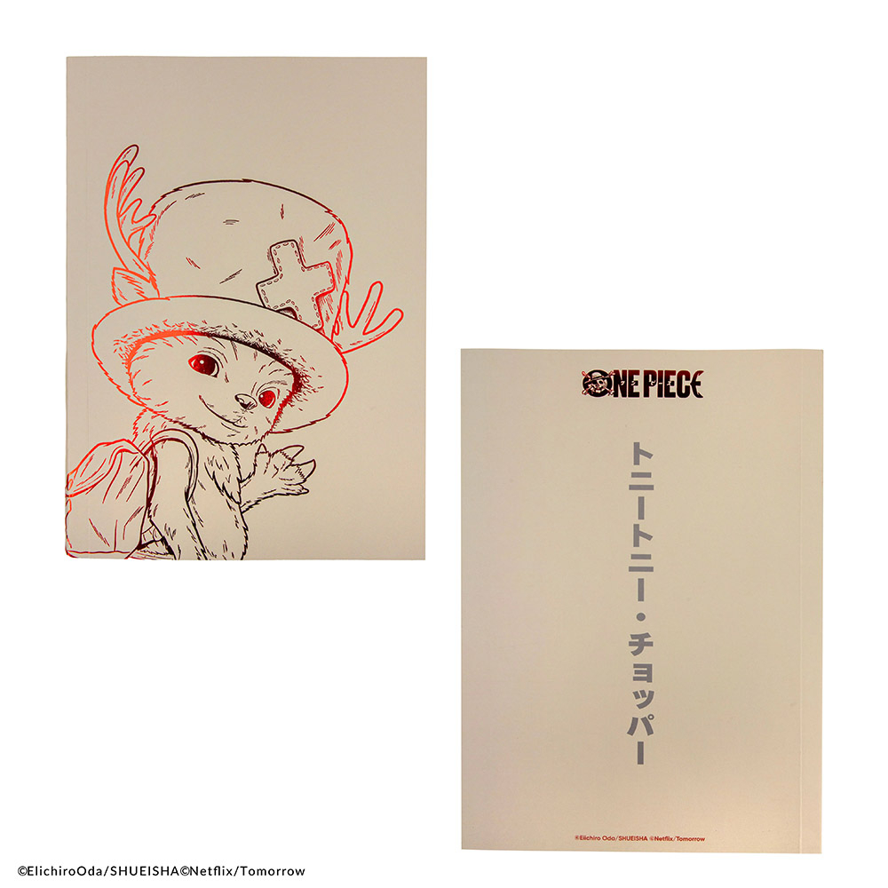 Premium Τετράδιο Α5 με Μαλακό PU Εξώφυλλο ONE PIECE Chopper's Sketch