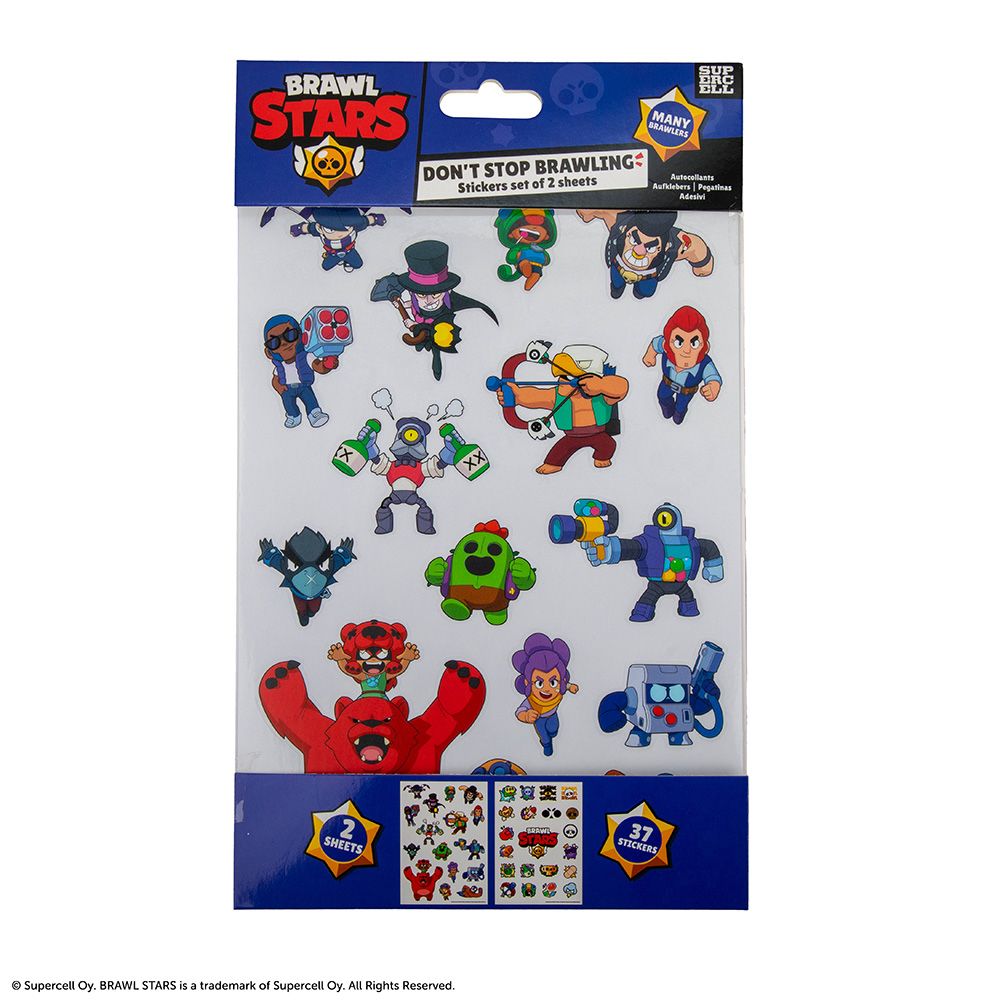 Set Of 2 Stickers BRAWL STARS