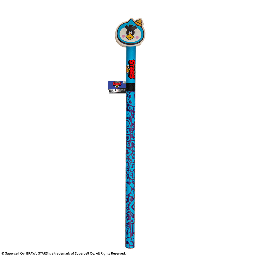Display 20 Pencils with eraser BRAWL STARS (5 pieces of 4 designs)