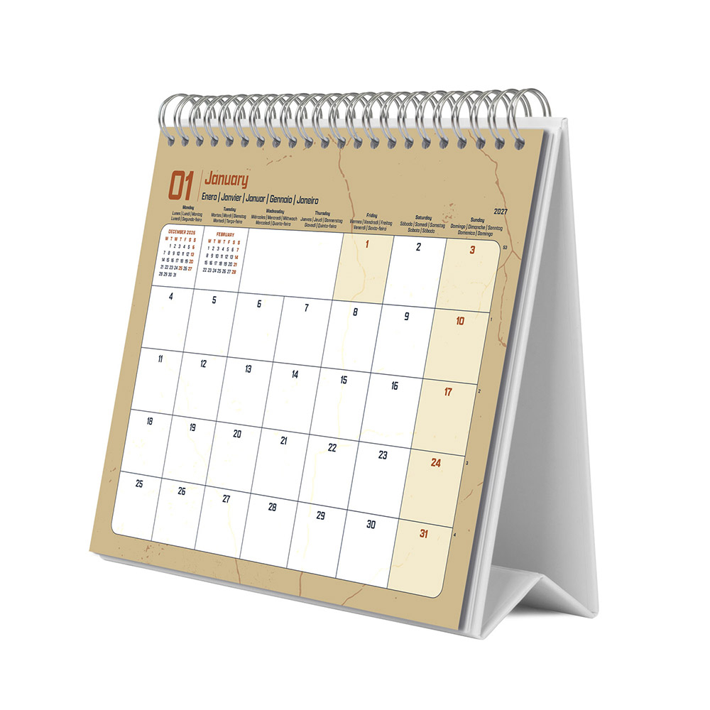 Deluxe Desk Calendar 2027 STAR WARS
