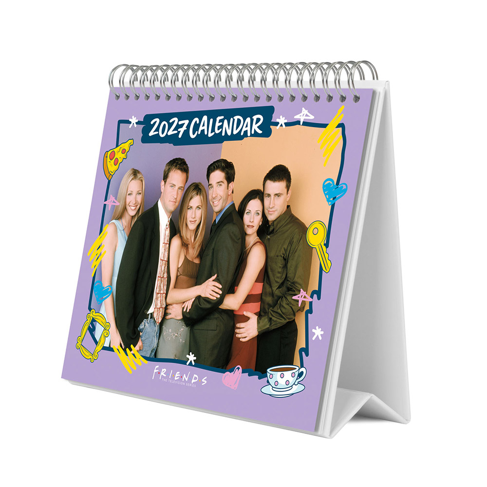 Deluxe Desk Calendar 2027 FRIENDS