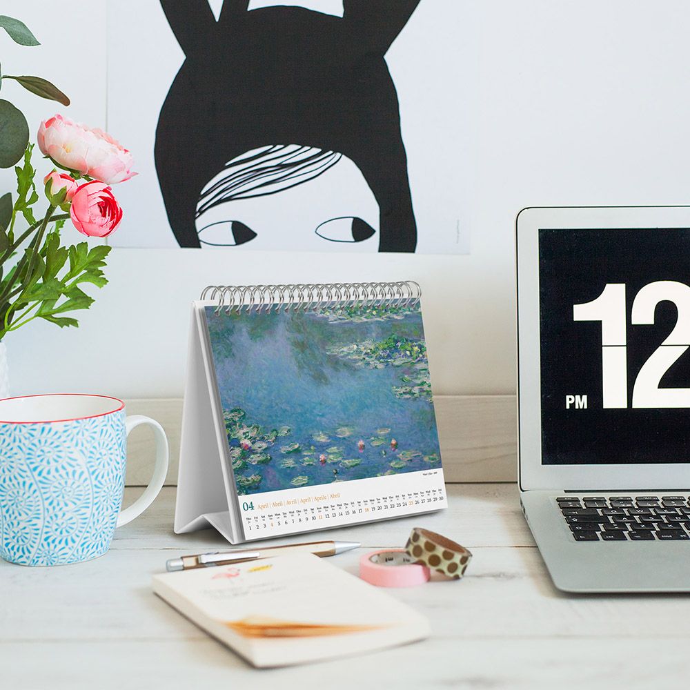 Deluxe Desk Calendar 2027 MONET