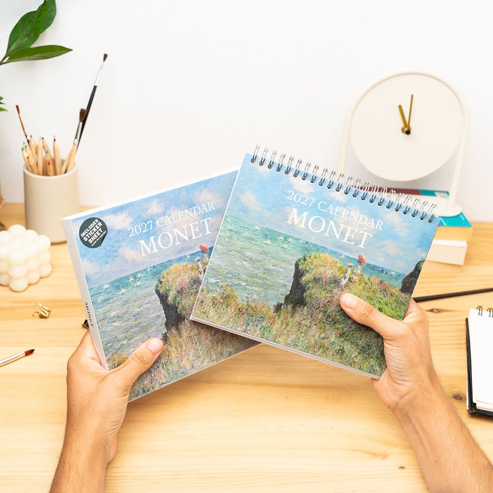 Deluxe Desk Calendar 2027 MONET