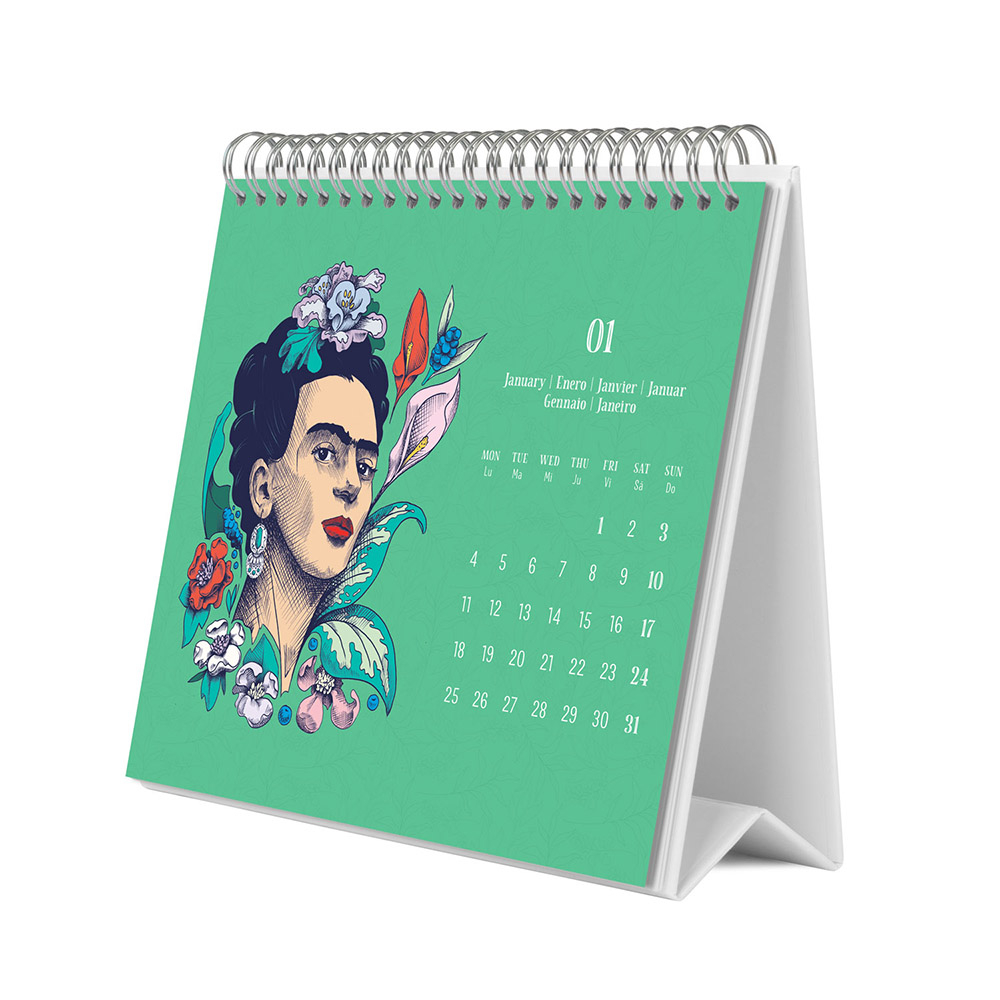 Deluxe Desk Calendar 2027 FRIDA KAHLO