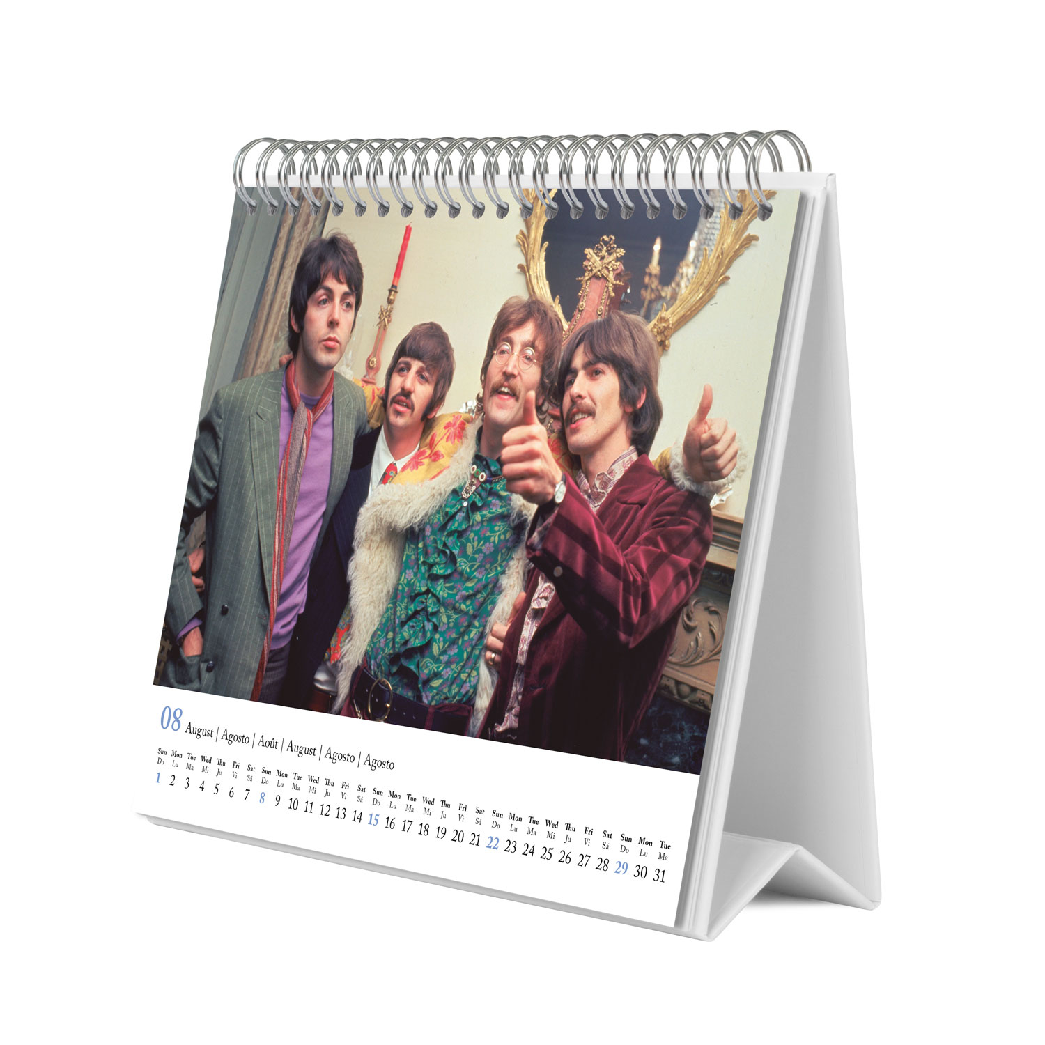 Deluxe Desk Calendar 2027 THE BEATLES