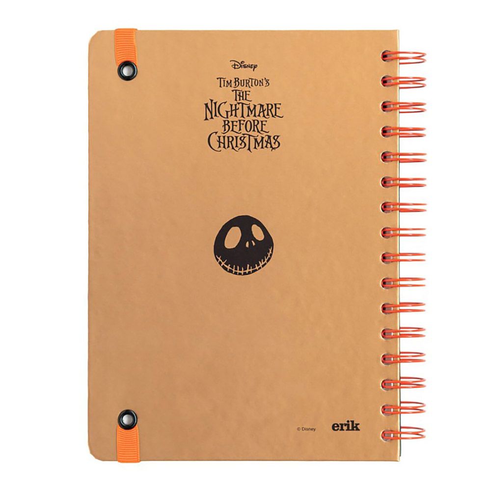 Notebook Hardcover Spiral Bullets A5/15X21 DISNEY The Nightmare Before Christmas