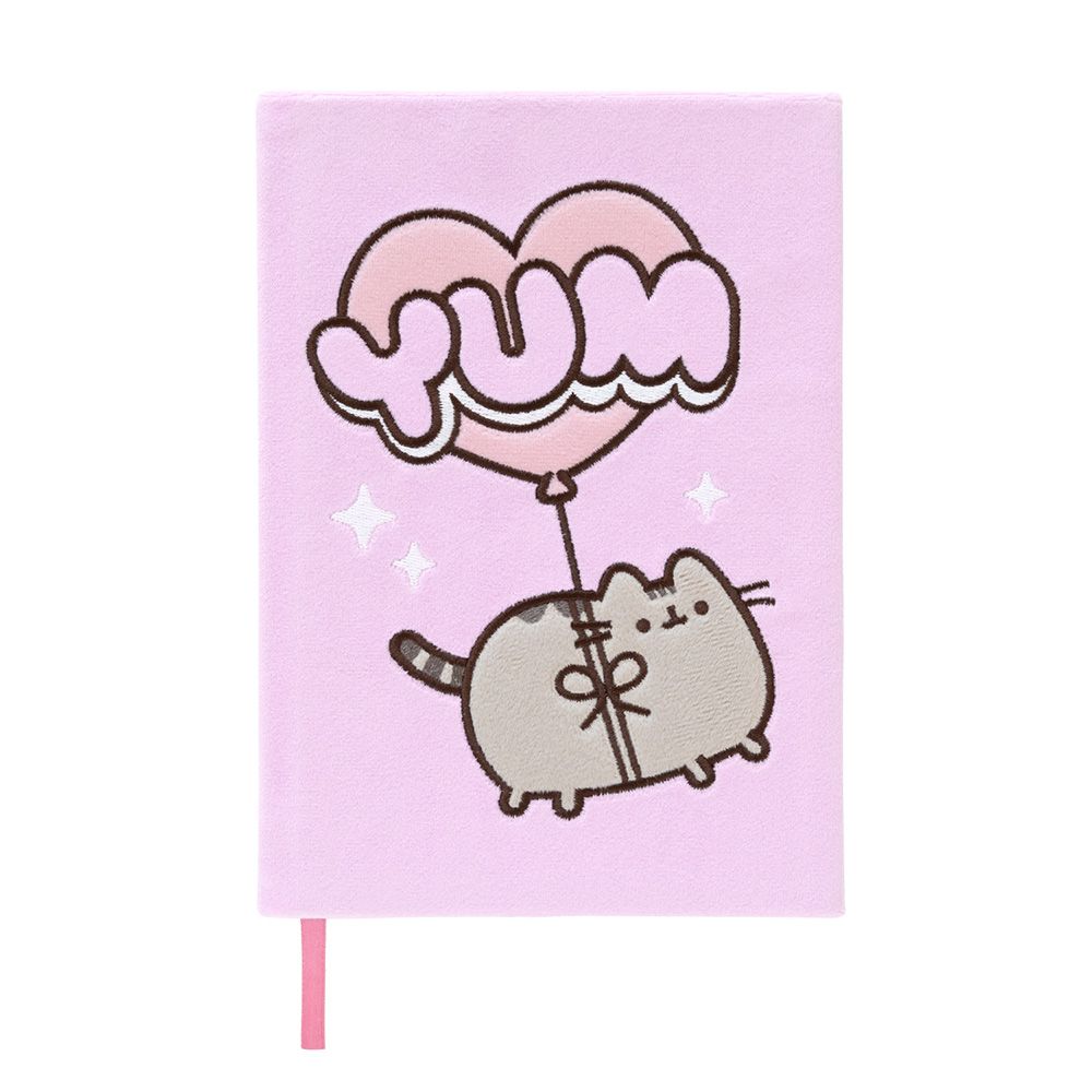 Notebook Plush Cover A5/15X21 96 sheets PUSHEEN Moments Collection