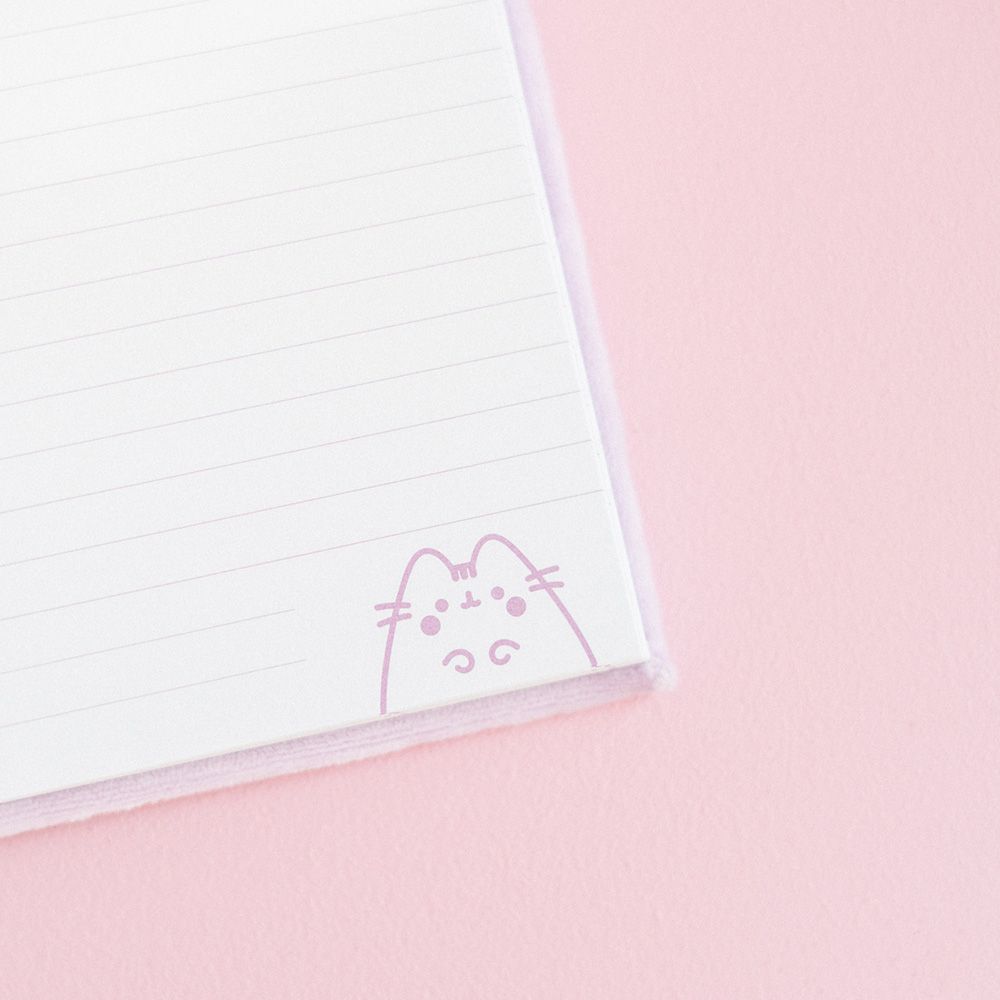 Notebook Plush Cover A5/15X21 96 sheets PUSHEEN Moments Collection