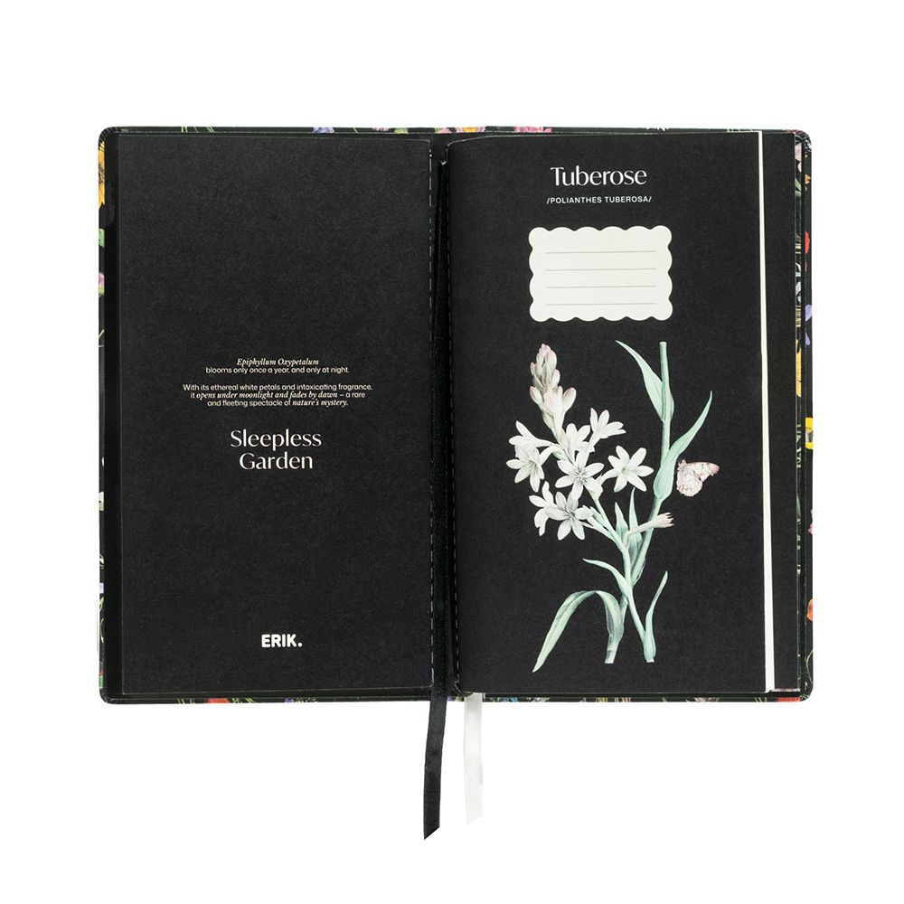Triple Soft Cover Travel Notebook 13X22 SLEEPLESS GARDEN