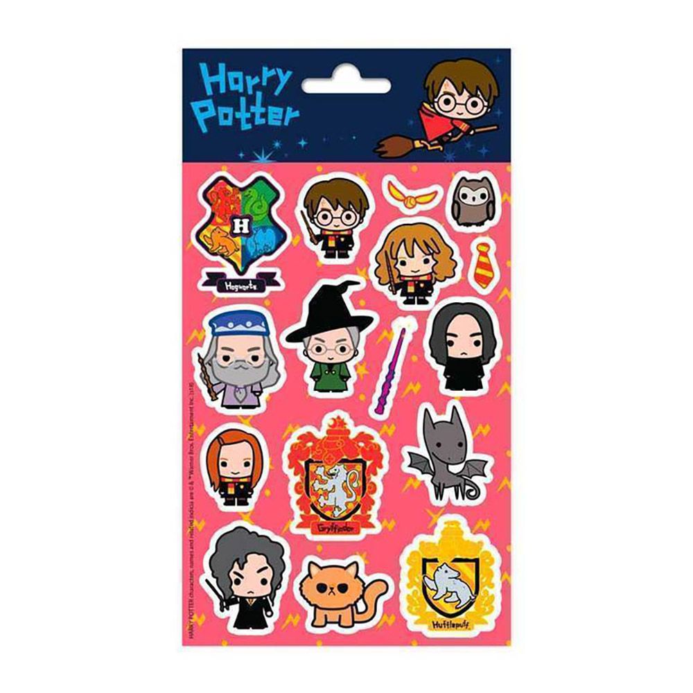 16 Αυτοκόλλητα HARRY POTTER Chibi