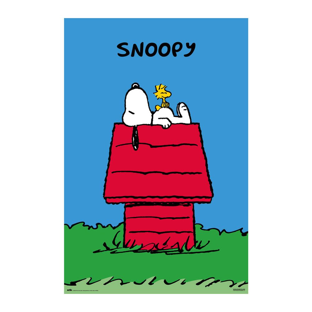 Αφίσα 61Χ91,5εκ. SNOOPY Doghouse