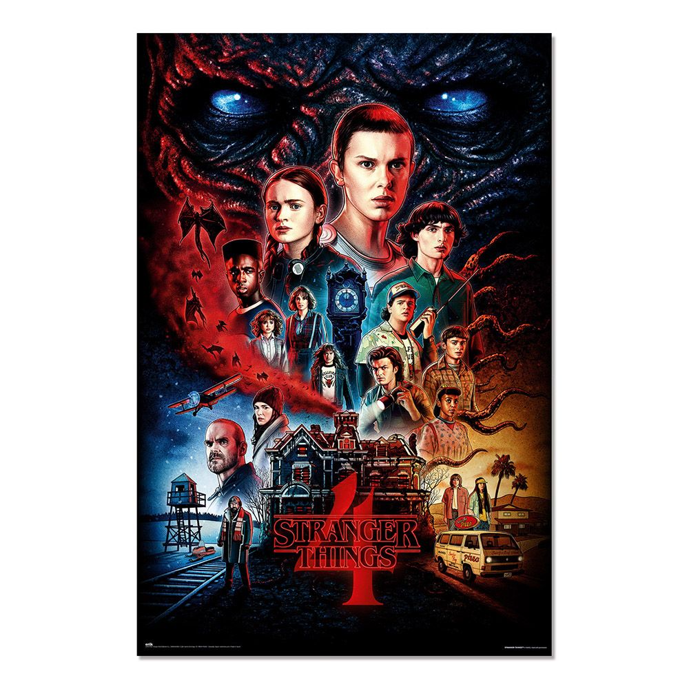 Poster 61Χ91.5cm NETFLIX STRANGER THINGS Vecna's House