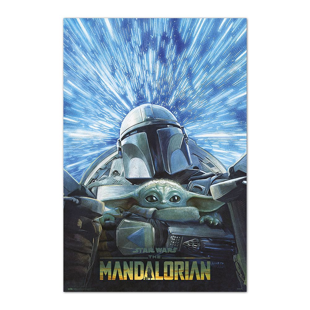 Poster 61Χ91.5cm STAR WARS THE MANDALORIAN Hyperspace